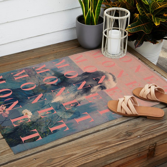 For Claude Monet Outdoor Rug Gallery Image 2