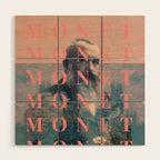 For Claude Monet Wood Wall Art Gallery Image 1
