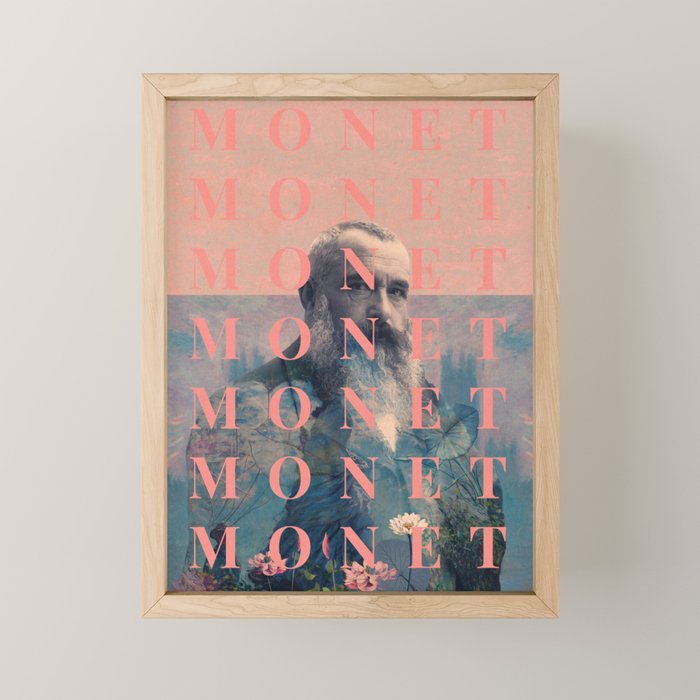 For Claude Monet Mini Art Print Gallery Image 1