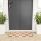 CHECKER - 001 - Nougat Welcome Mat Gallery Image 3