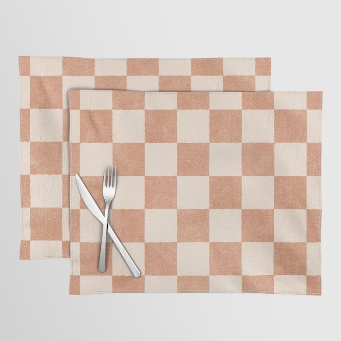 CHECKER - 001 - Nougat Placemat Gallery Image 1