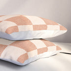 CHECKER - 001 - Nougat Pillow Sham Gallery Image 3