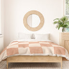 CHECKER - 001 - Nougat Duvet Cover Gallery Image 3
