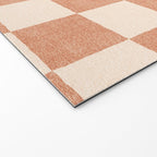 CHECKER - 001 - Nougat Welcome Mat Gallery Image 2