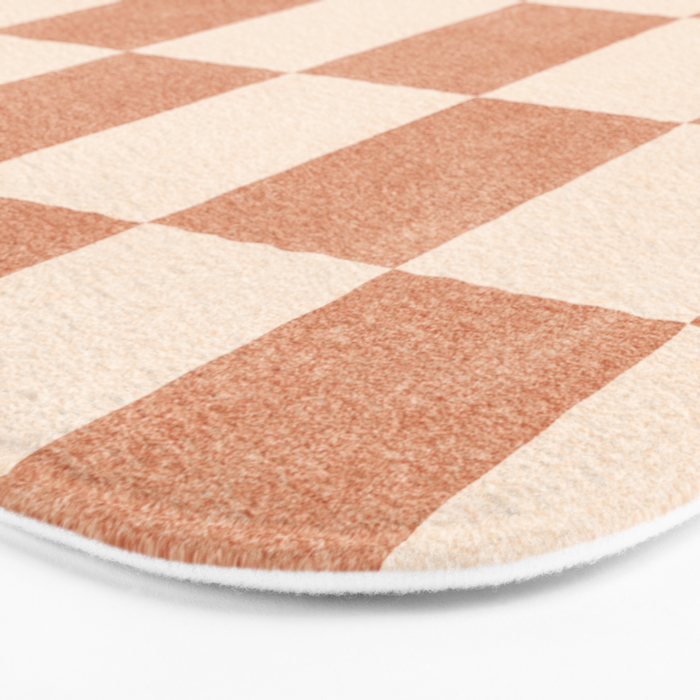 CHECKER - 001 - Nougat Bath Mat Gallery Image 3