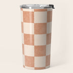 CHECKER - 001 - Nougat Travel Mug Gallery Image 2