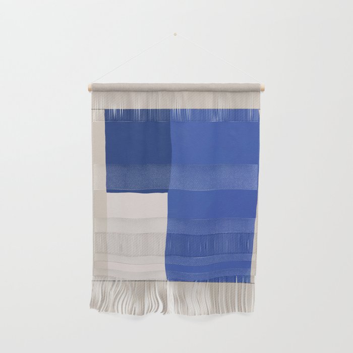 Minimal midcentury geometric block Wall Hanging Gallery Image 1