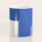 Minimal midcentury geometric block Coffee Mug Gallery Image 4