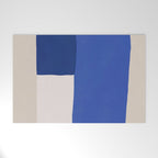 Minimal midcentury geometric block Welcome Mat Gallery Image 1