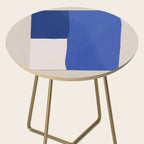 Minimal midcentury geometric block Side Table Gallery Image 2