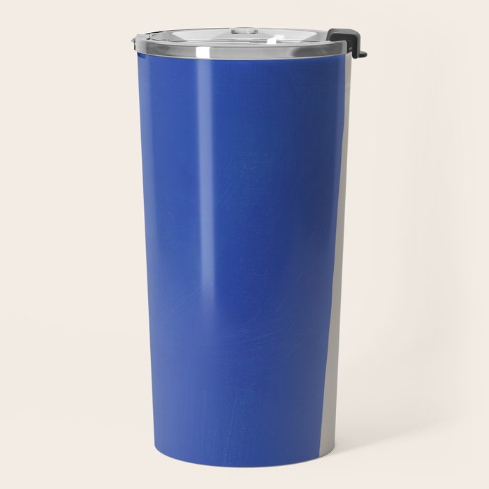 Minimal midcentury geometric block Travel Mug Gallery Image 2