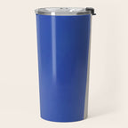 Minimal midcentury geometric block Travel Mug Gallery Image 2