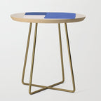 Minimal midcentury geometric block Side Table Gallery Image 1