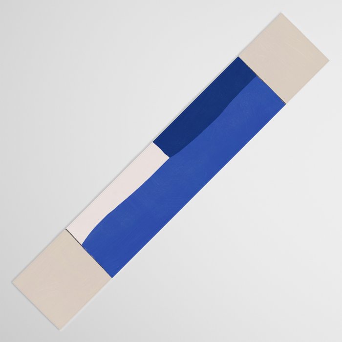 Minimal midcentury geometric block Table Runner Gallery Image 3