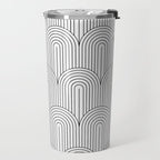 Art Deco Arch Pattern IX Travel Mug Gallery Image 2