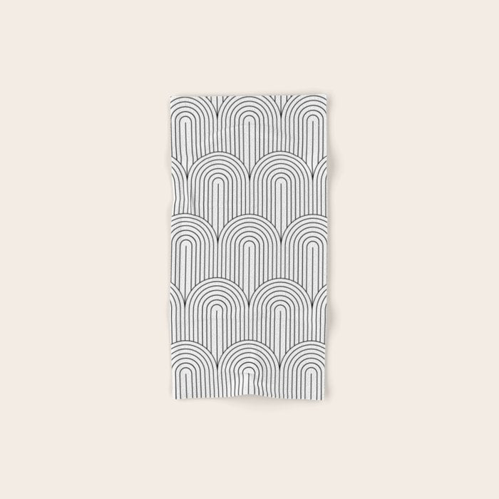 Art Deco Arch Pattern IX Bath Towel Gallery Image 1