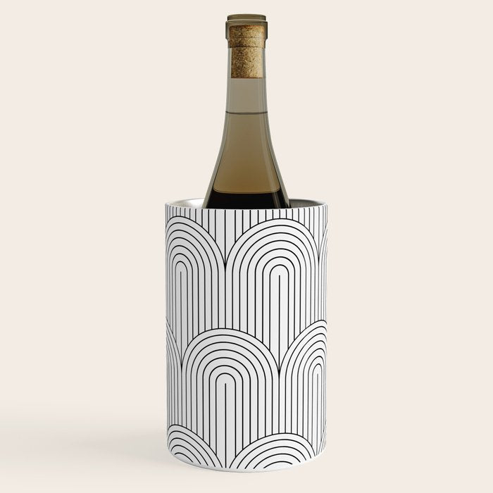 Art Deco Arch Pattern IX Wine Chiller Gallery Image 3