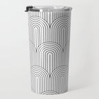 Art Deco Arch Pattern IX Travel Mug Gallery Image 3