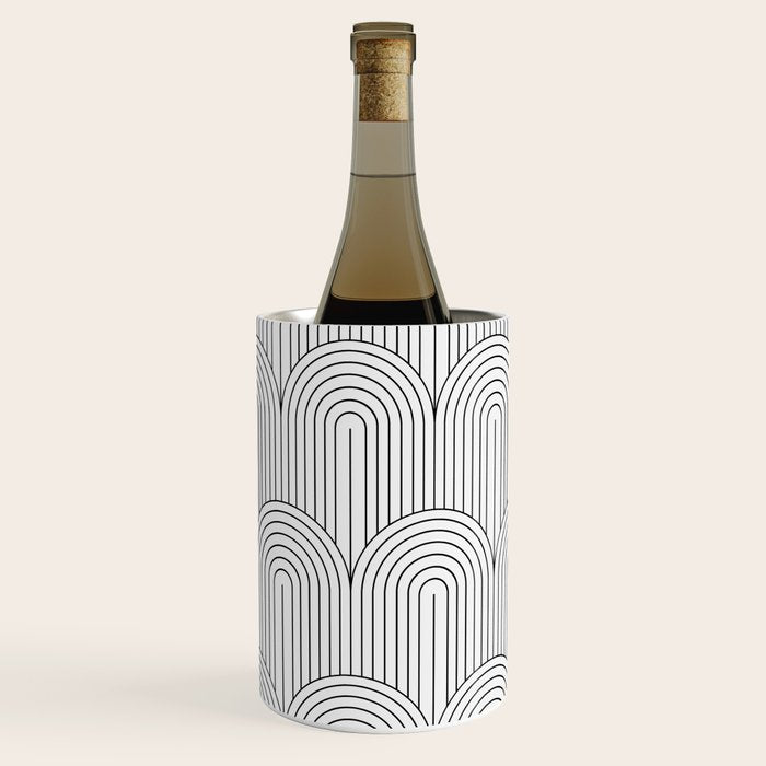 Art Deco Arch Pattern IX Wine Chiller Gallery Image 2