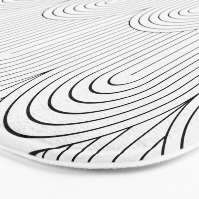 Art Deco Arch Pattern IX Bath Mat Gallery Image 3