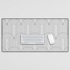 Art Deco Arch Pattern IX Desk Mat Gallery Image 1