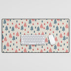 Christmas Trees & Gifts Desk Mat Gallery Image 1