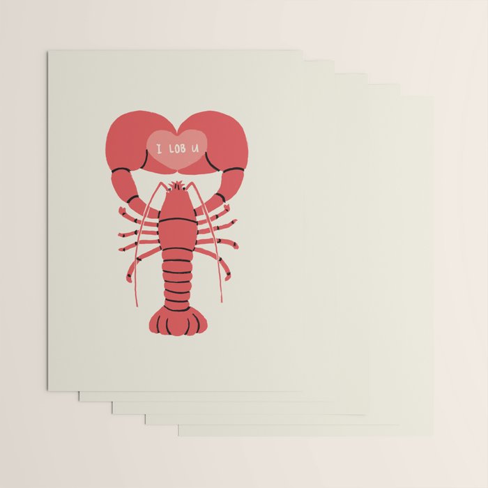 I LOB YOU Wrapping Paper Gallery Image 3