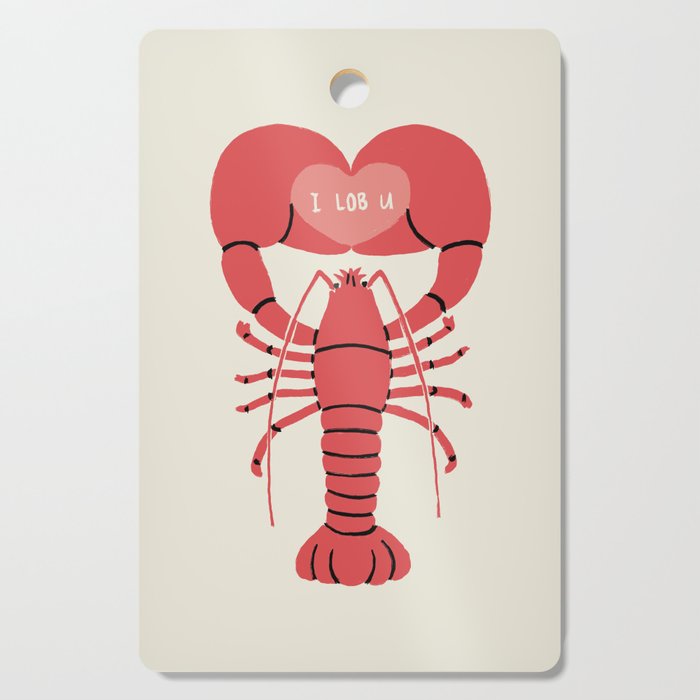 I LOB YOU Cutting Board Gallery Image 1