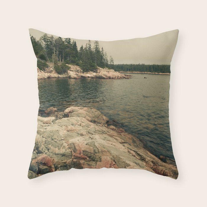 On the Atlantic Coast Throw Pillow Gallery Image 6