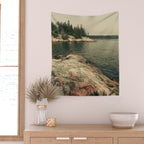 On the Atlantic Coast Wall Tapestry Gallery Image 2