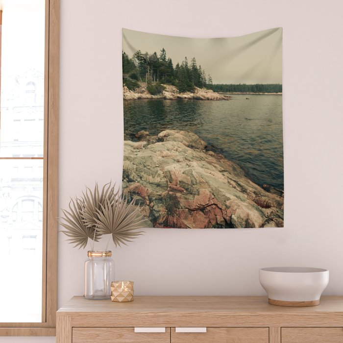 On the Atlantic Coast Wall Tapestry Gallery Image 2