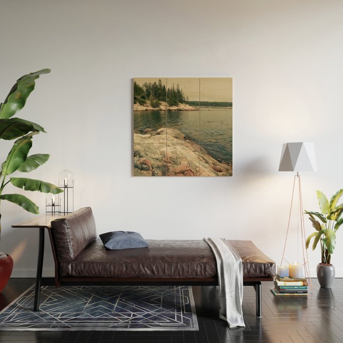 On the Atlantic Coast Wood Wall Art Gallery Image 2