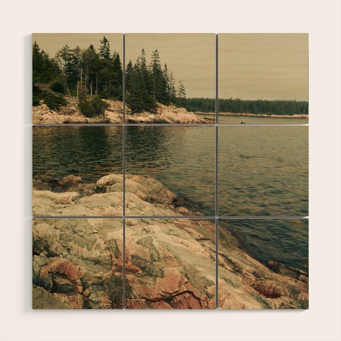 On the Atlantic Coast Wood Wall Art Gallery Image 1