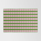 Wavy Retro Striped Pattern Rug Gallery Image 2
