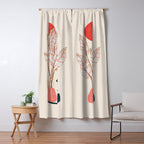 Summer panther Window Curtain Gallery Image 5