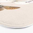 English Butterflies Bath Mat Gallery Image 3