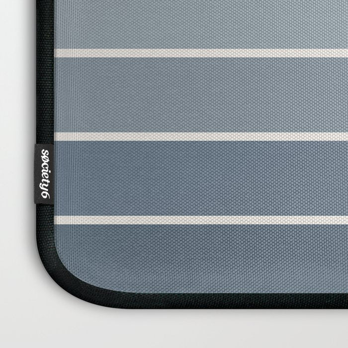 Gradient Arch XXII Sunrise Mid Century Modern Rainbow Laptop Sleeve Gallery Image 3
