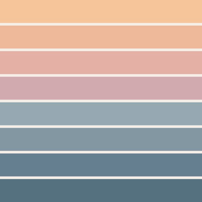 Gradient Arch XXII Sunrise Mid Century Modern Rainbow Coffee Mug Gallery Image 2