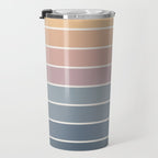 Gradient Arch XXII Sunrise Mid Century Modern Rainbow Travel Mug Gallery Image 3
