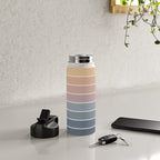 Gradient Arch XXII Sunrise Mid Century Modern Rainbow Water Bottle Gallery Image 4