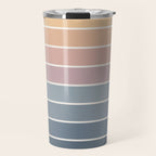 Gradient Arch XXII Sunrise Mid Century Modern Rainbow Travel Mug Gallery Image 1