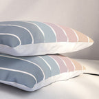 Gradient Arch XXII Sunrise Mid Century Modern Rainbow Pillow Sham Gallery Image 3