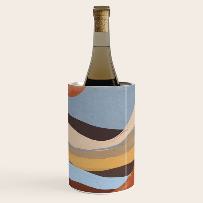 Abstract Art Landscape 63 Wine Chiller Gallery Image 3