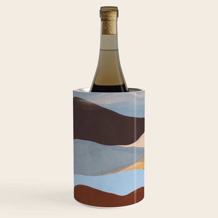 Abstract Art Landscape 63 Wine Chiller Gallery Image 2
