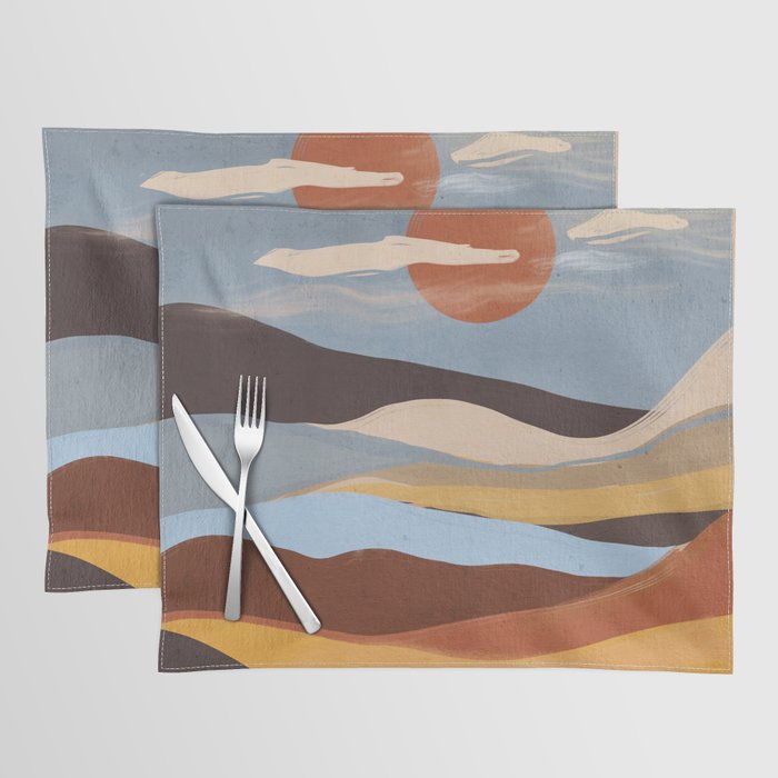Abstract Art Landscape 63 Placemat Gallery Image 1