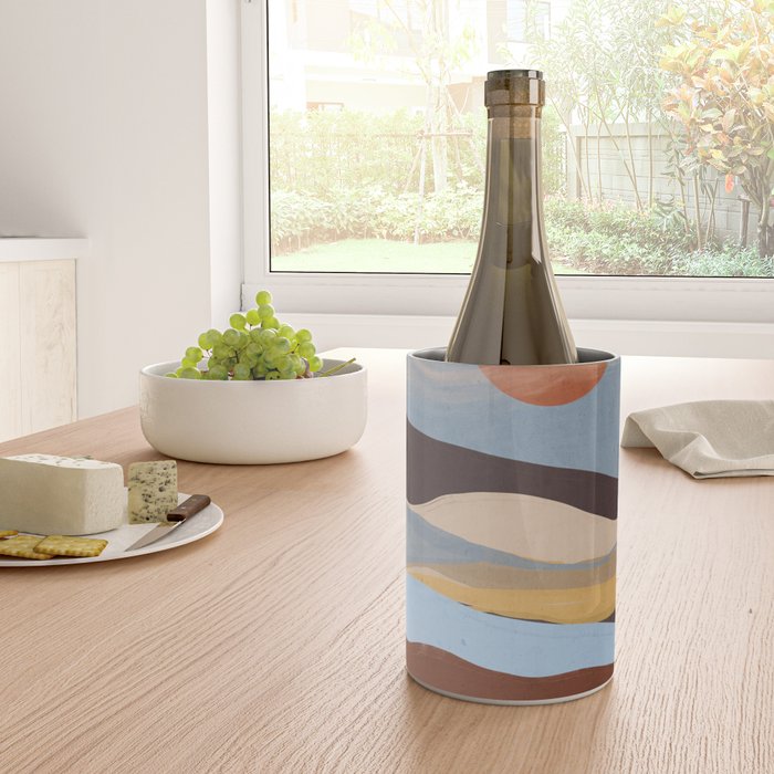 Abstract Art Landscape 63 Wine Chiller Gallery Image 4