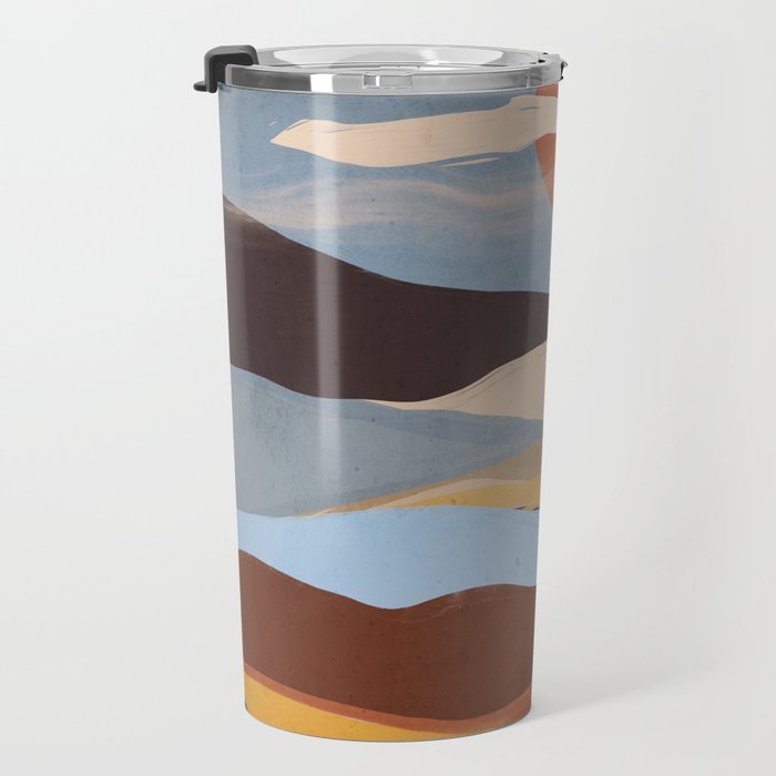 Abstract Art Landscape 63 Travel Mug Gallery Image 3