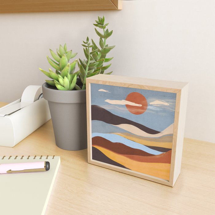 Abstract Art Landscape 63 Mini Art Print Gallery Image 2