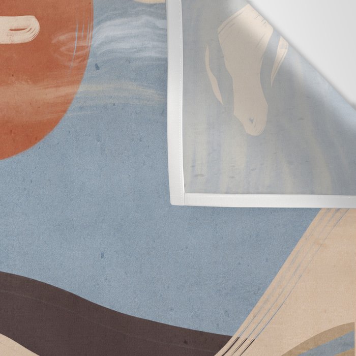 Abstract Art Landscape 63 Wall Tapestry Gallery Image 3