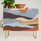 Abstract Art Landscape 63 Credenza Gallery Image 1